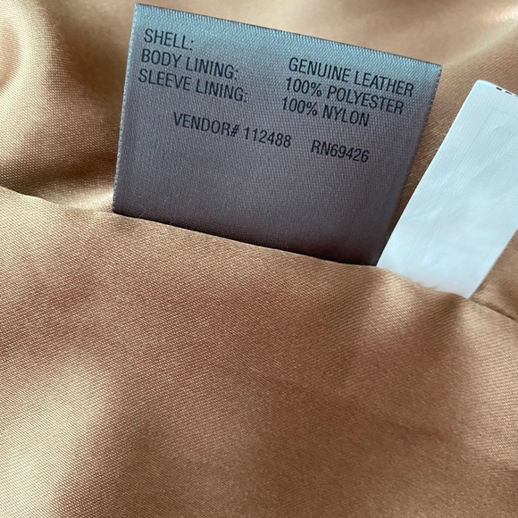 Wilsons Suede Leather Maxima Tan Jacket size Large - Picture 11 of 13